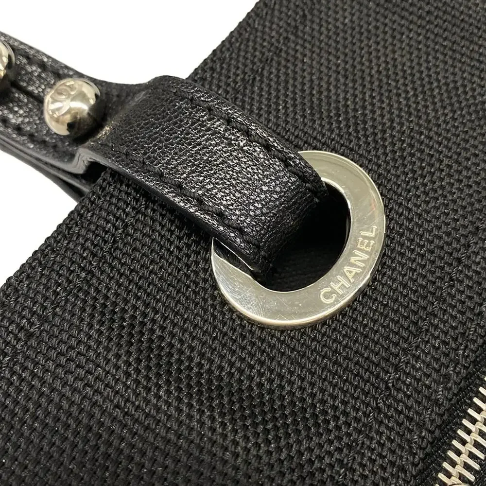 Chanel Paris Biarritz Tote GM Tote Bag Coated Canvas Nylon